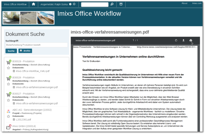 DMS Workflow